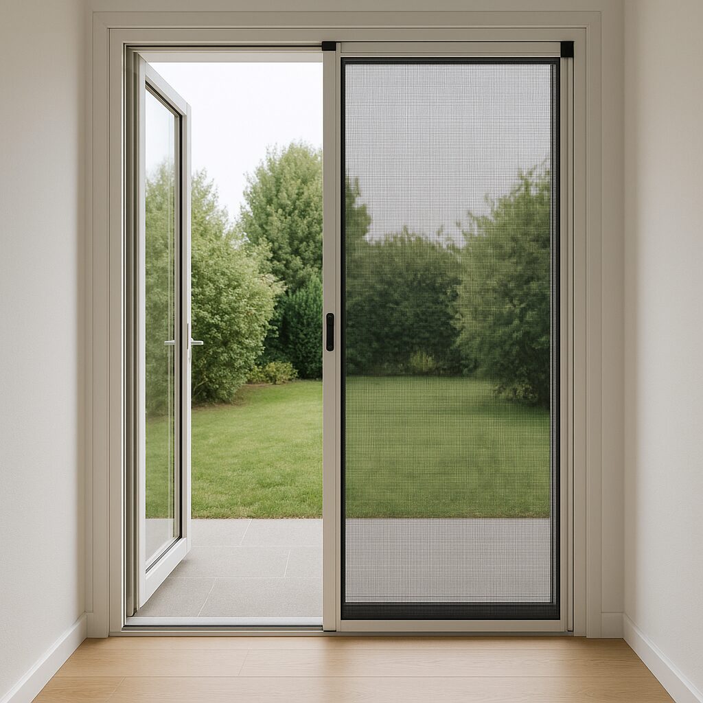 Zanzariere e grate blindate nello showroom TSZ